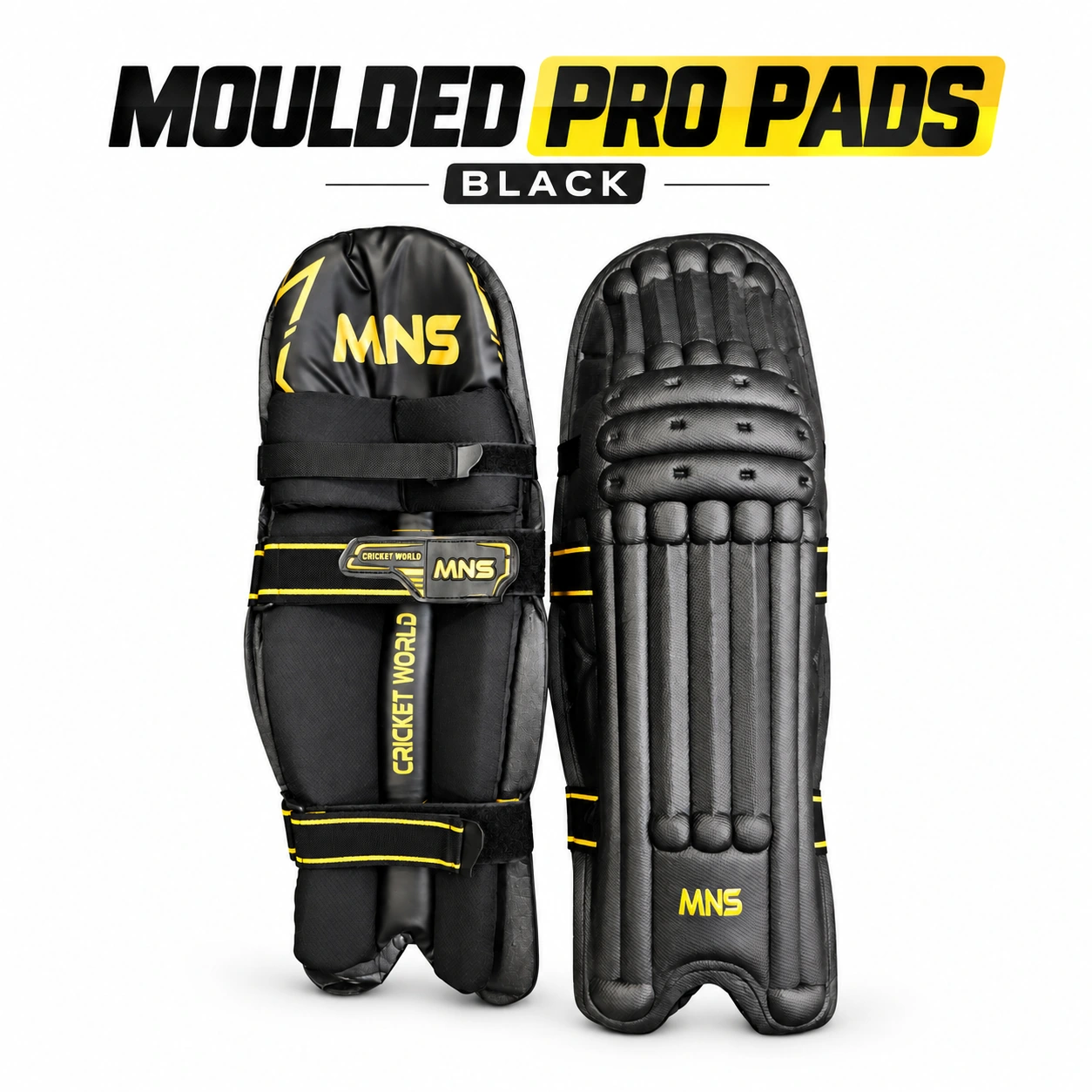 Moulded Pro Pads - Black — primary product photo
