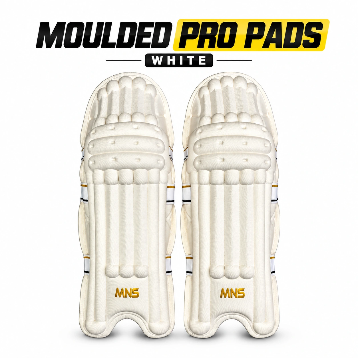 Moulded Pro Pads - White — primary product photo