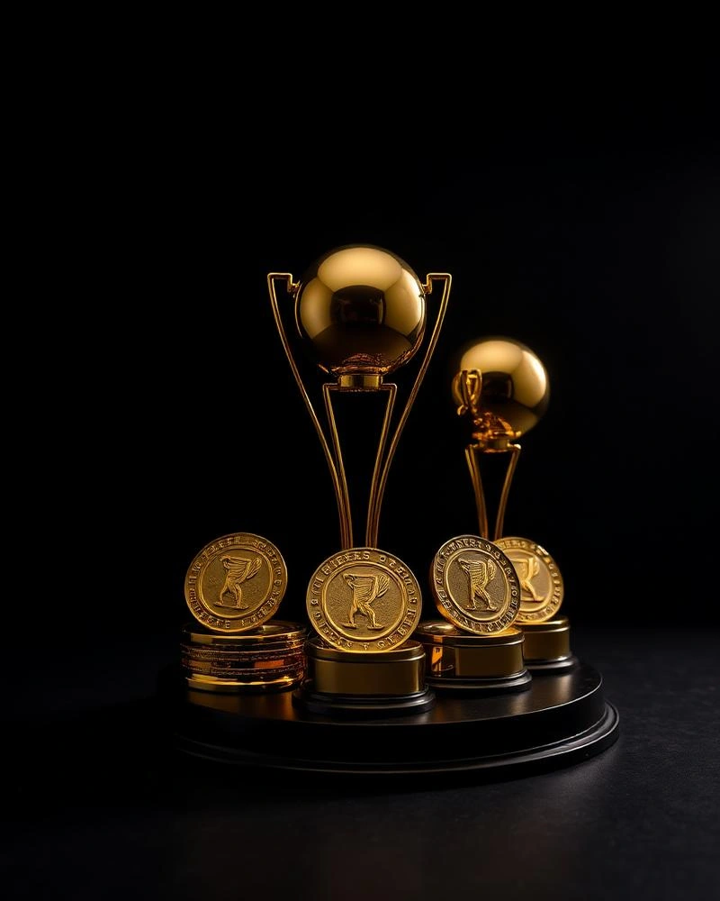 Trophies cricket gear